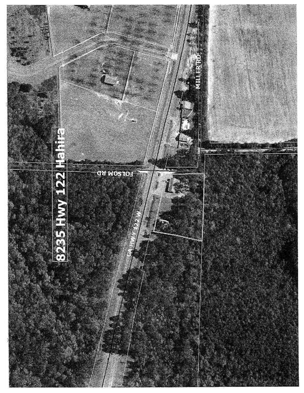 Aerial Map: 8235 Hwy 122 Hahira