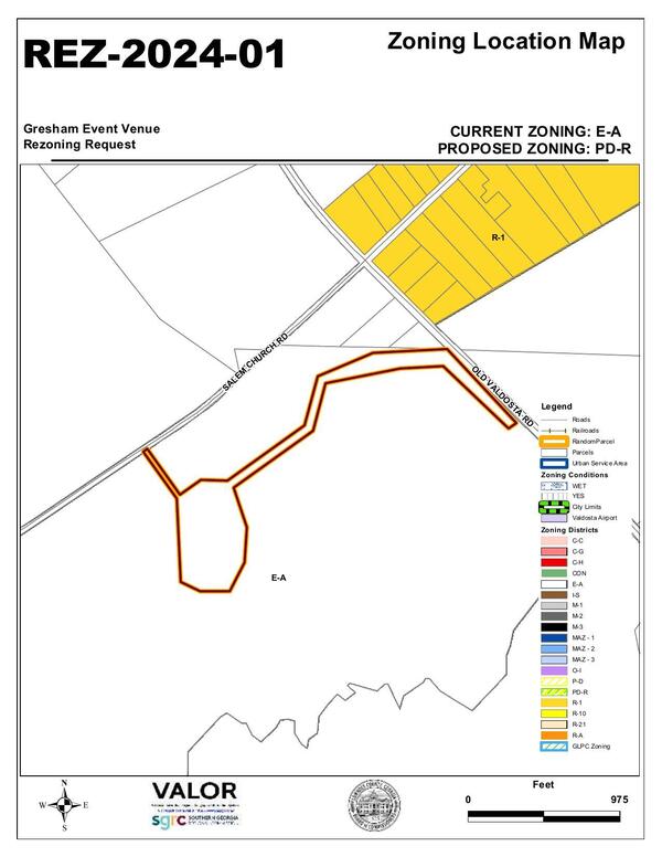 Zoning Location Map