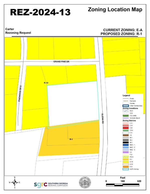 Zoning Location Map