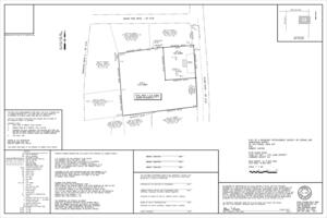 [PLAT OF A BOUNDARY RETRACEMENT SURVEY, RE—ZONING AND SUBDIVISION SURVEY ... ROBERT PAUL CARTER.]