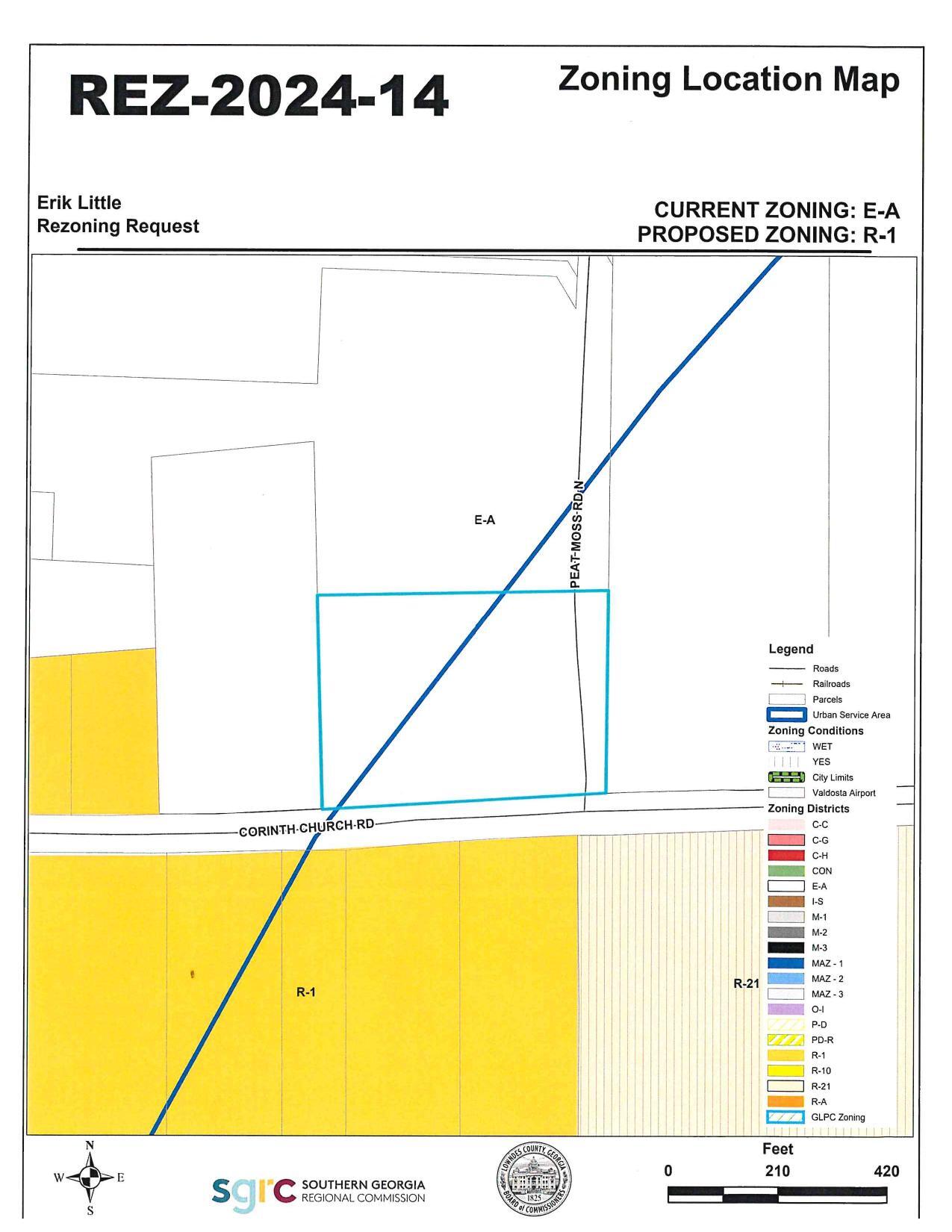 Zoning Location Map