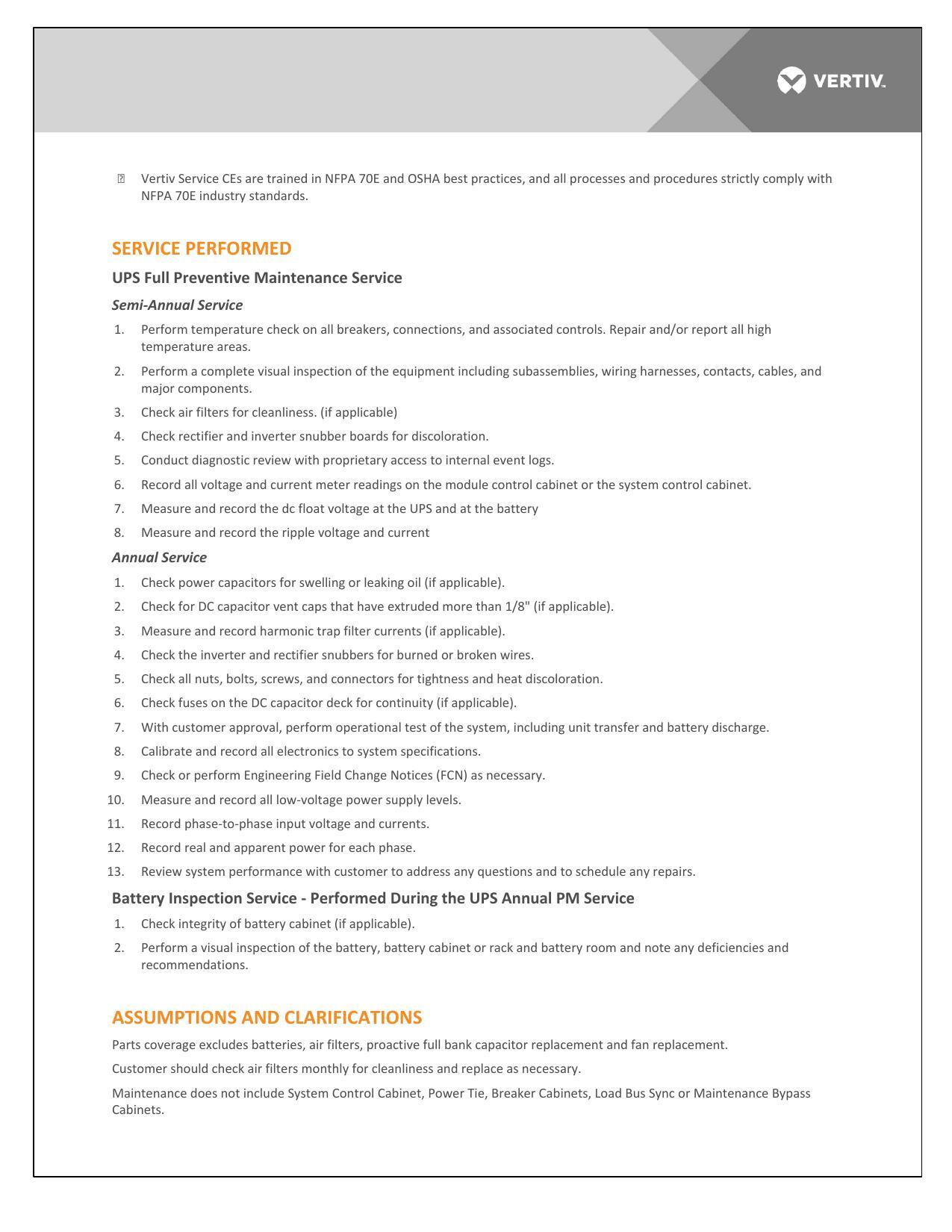 9. Check or perform Engineering Field Change Notices (FCN) as necessary.