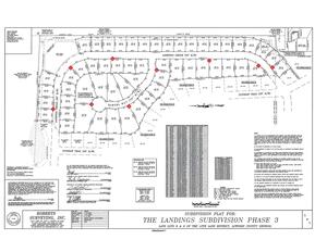 [Subdivision plat for The Landings Subdivision Phase 3]