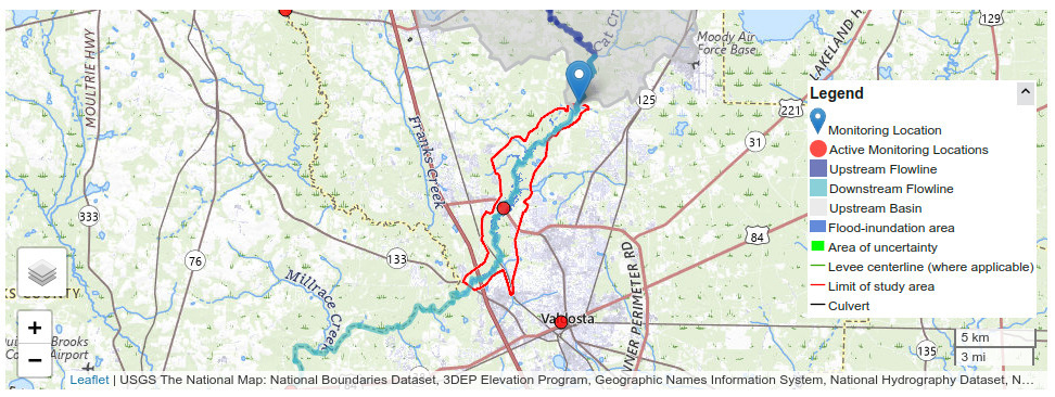 Map, Skipper Bridge Gauge 2024-10-13