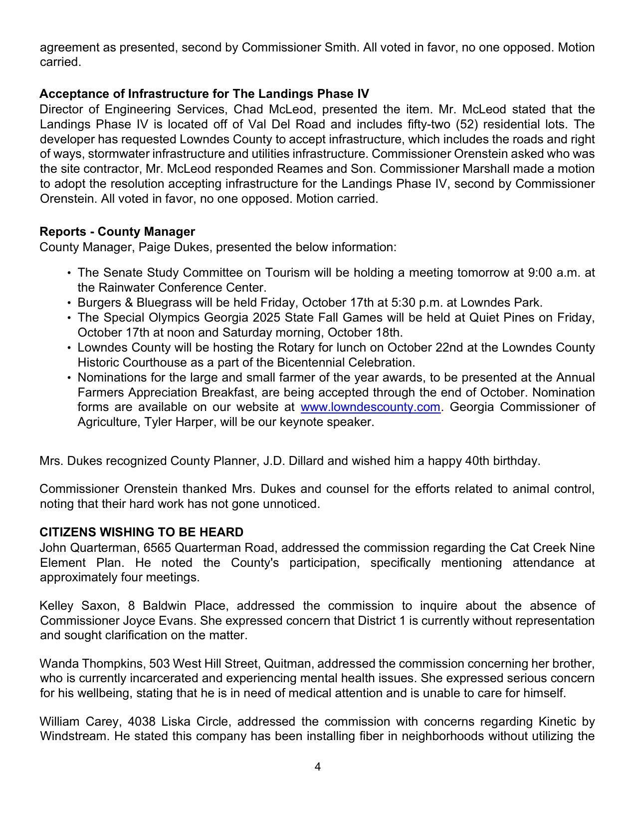 noting that their hard work has not gone unnoticed.