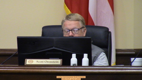 County Commissioner Scott Orenstein, 2025-10-27, jsq for LAKE