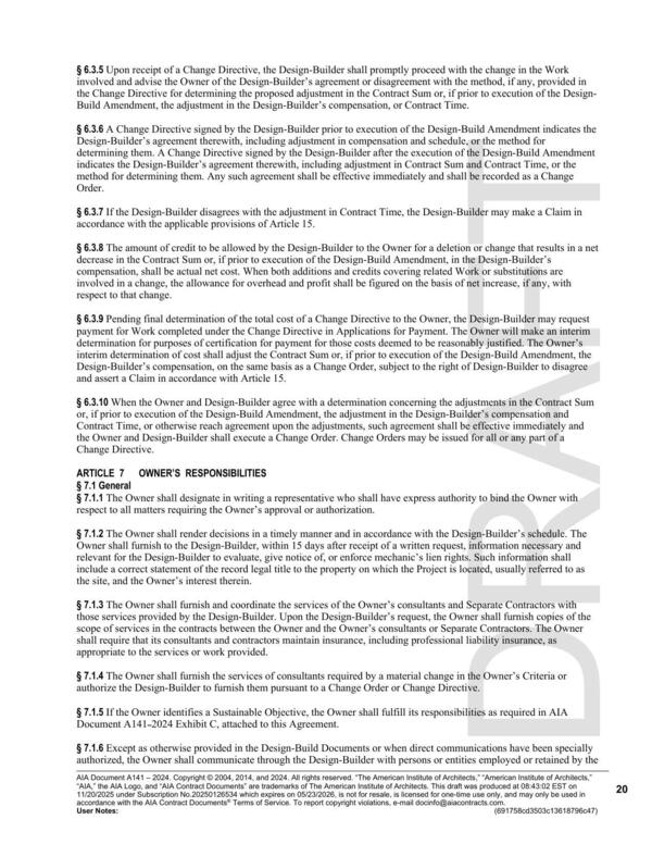 relevant for the Design-Builder to evaluate, give notice of, or enforce mechanic’s lien rights. Such information shall