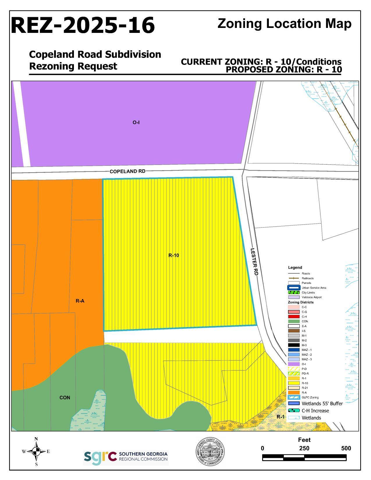 Zoning Location Map