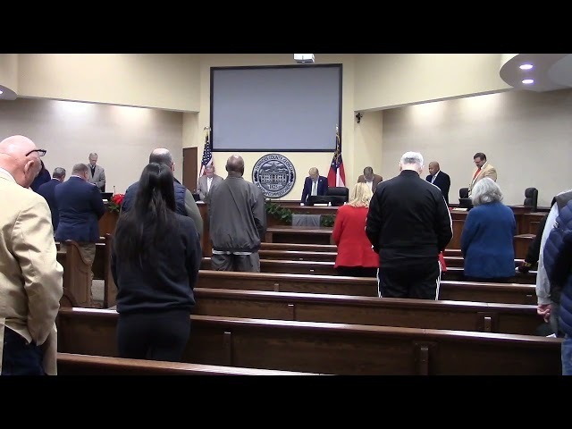 1. Call to Order 2. Invocation 3. Pledge