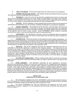 [this Agreement and are incorporated herein by reference.]