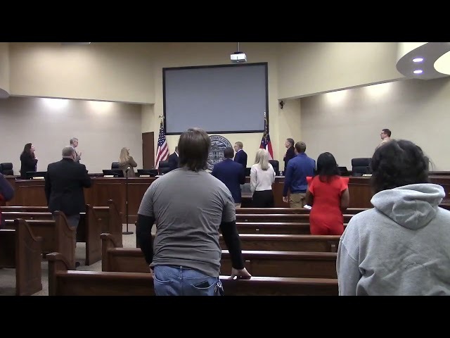 1. Call to Order 2. Invocation 3. Pledge