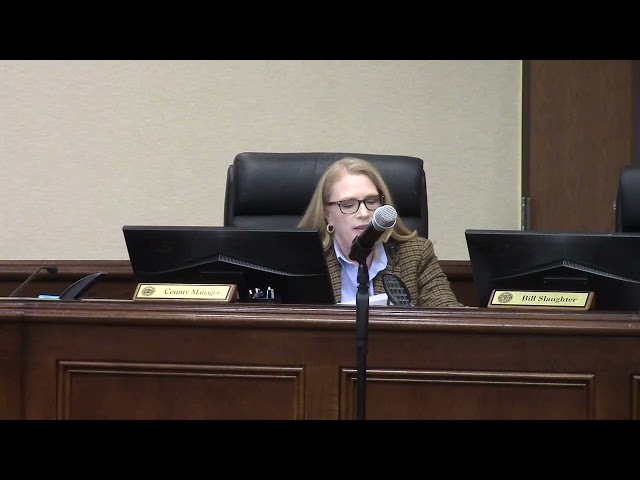 6. Reports - County Manager