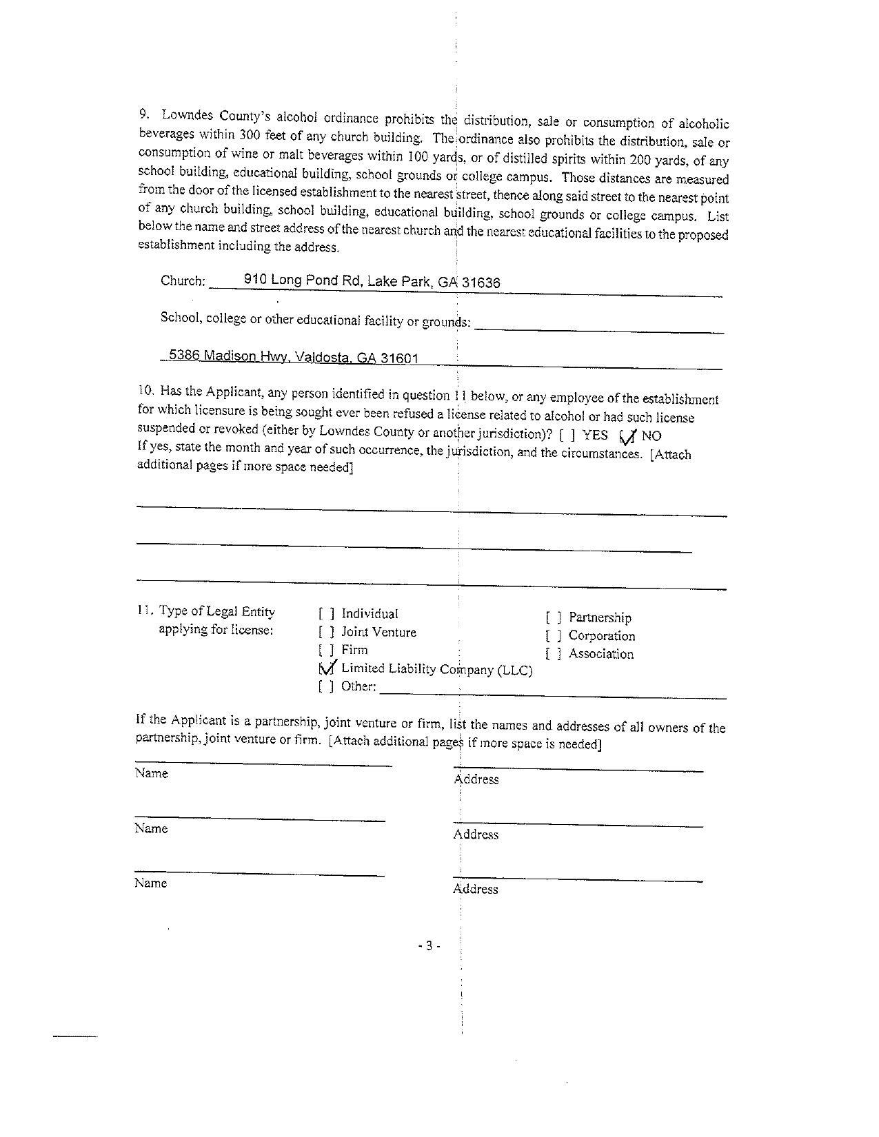 beverages within 300 feet of any church building. The.ordinance also prohibits the distribution, sale or