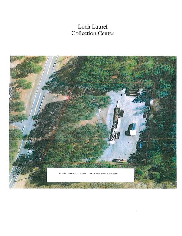 Aerial Map: Loch Laurel Road Collection Center