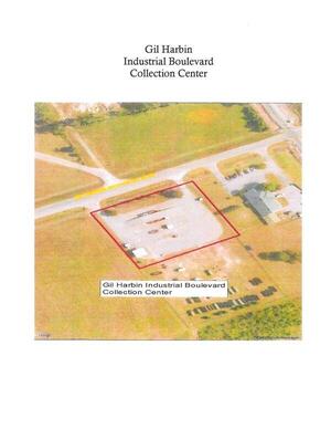 [Aerial Map: Gil Harbin Industrial Boulevard Collection Center]