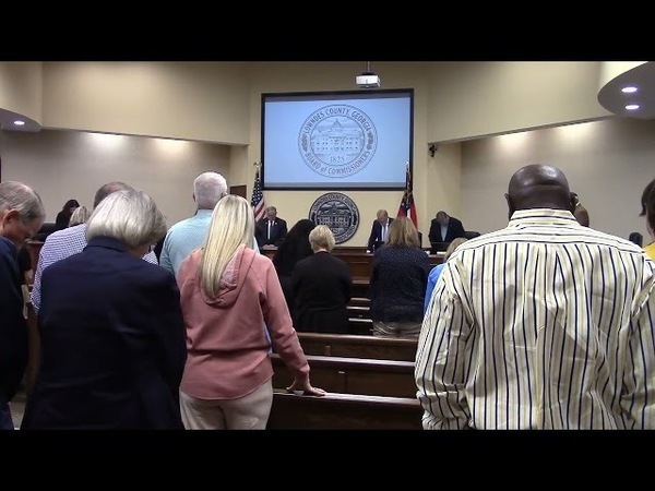 [1. Call to Order 2. Invocation 3. Pledge]