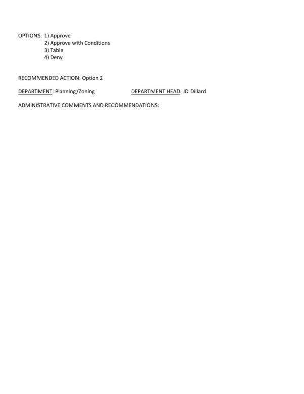 GLPC unanimously recommended approval with the one condition.
