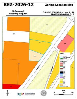 [Zoning Location Map]