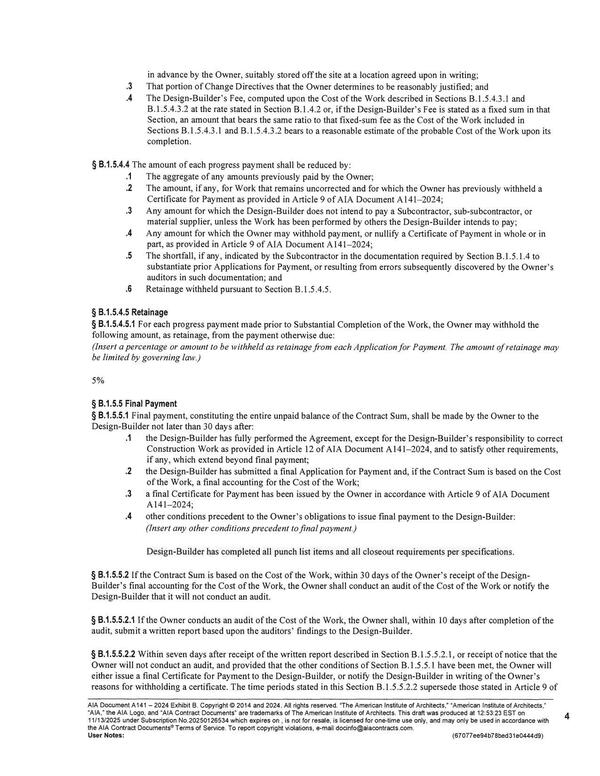 § B.1.5.5.2.2 Within seven days after receipt of the written report described in Section B.1.5.5.2.1, or receipt of notice that the