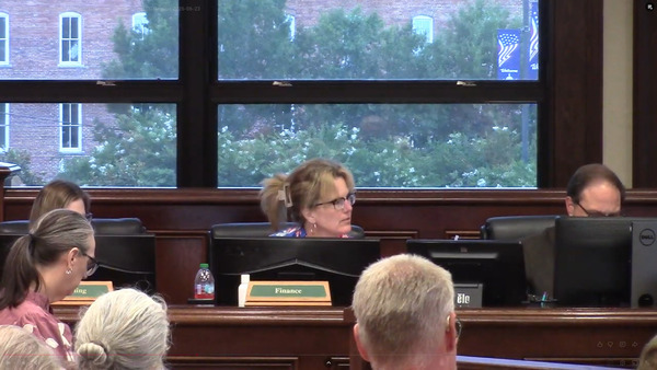 [Finance Director Stephanie Black presents Alcoholic Beverage Ordinance, 2026-06-23 --Gretchen Quarterman for LAKE]