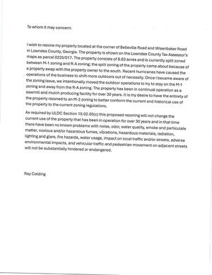 [Rezoning request]