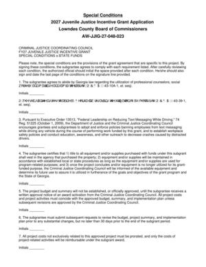 [written approval notice of an award activation from the Criminal Justice Coordinating Council. All project costs]