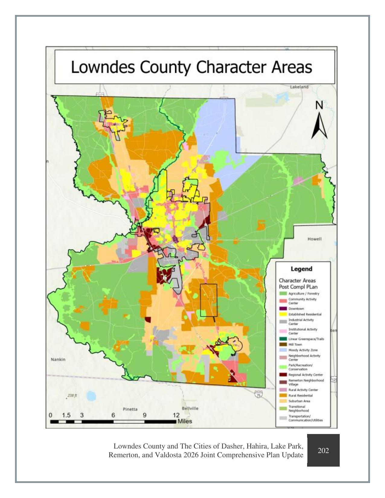 Lowndes County Character Areas