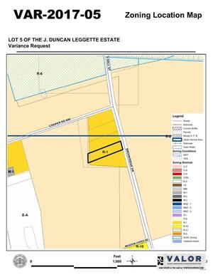 [Zoning Location Map]