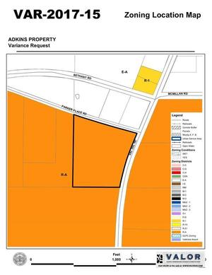 [Zoning Location Map]