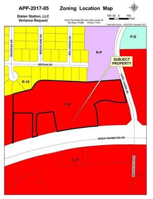 [Zoning Location Map]