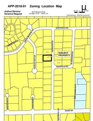 [Zoning Location Map]