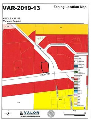 [Zoning Location Map]