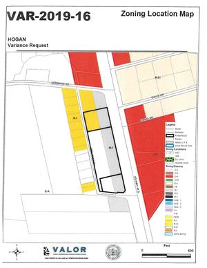 [Zoning Location Map]