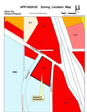 [Zoning Location Map]