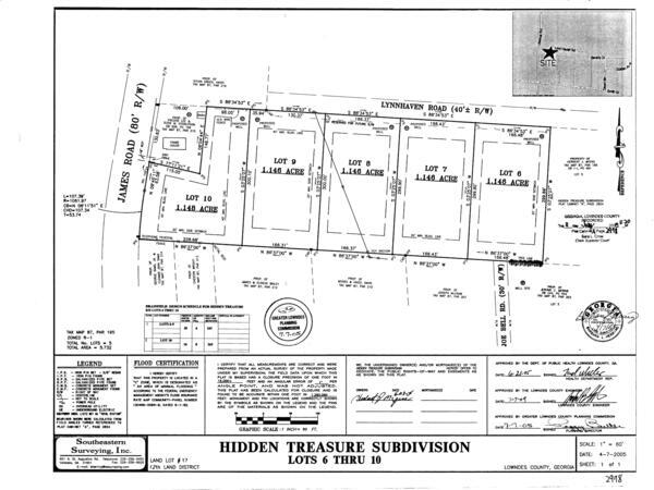 SURVEY: Hidden Treasure Subdivision